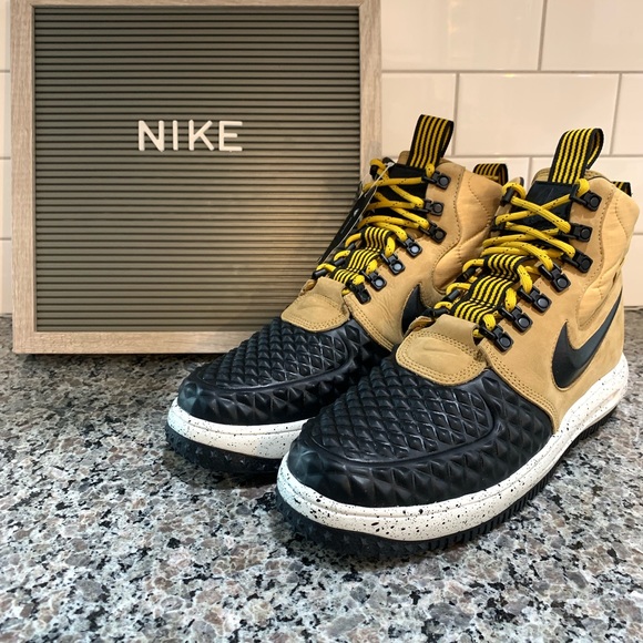 Nike Other - Nike Mens LF1 Duckboot ‘17 Black Gold Bone NEW
